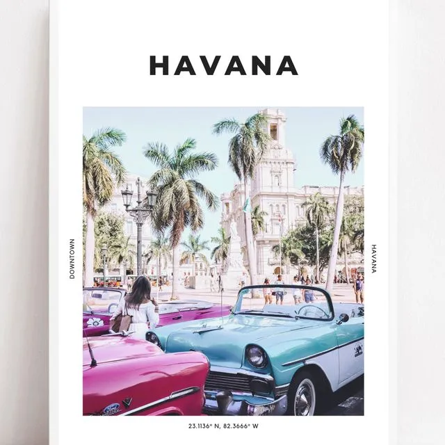Havana 'Cuba Libre' Print