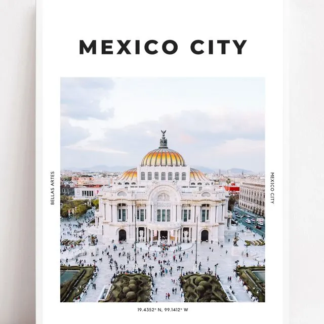 Mexico City 'Golden Opportunity' Print