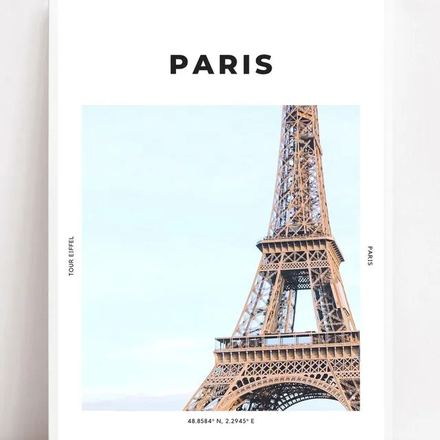 Paris 'Eiffel In Love' Print