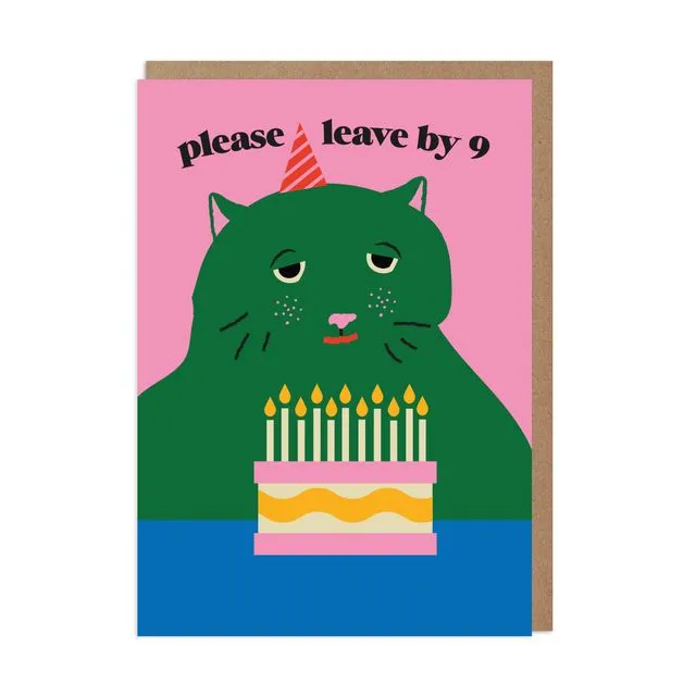 Grumpy Cat Funny Birthday Card Pack of 6