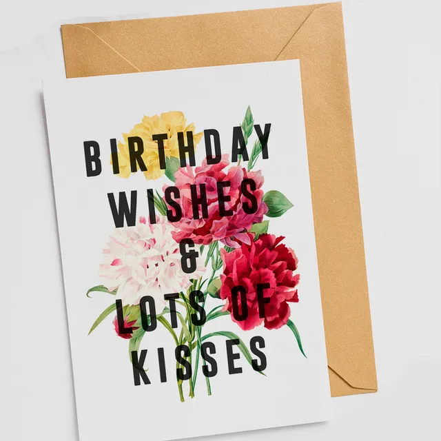 Birthday Wishes & Lots Of Kisses