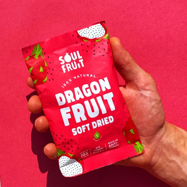 Soft Dried Dragon Fruit (30g) pack of 12