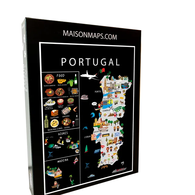 Puzzle of Portugal