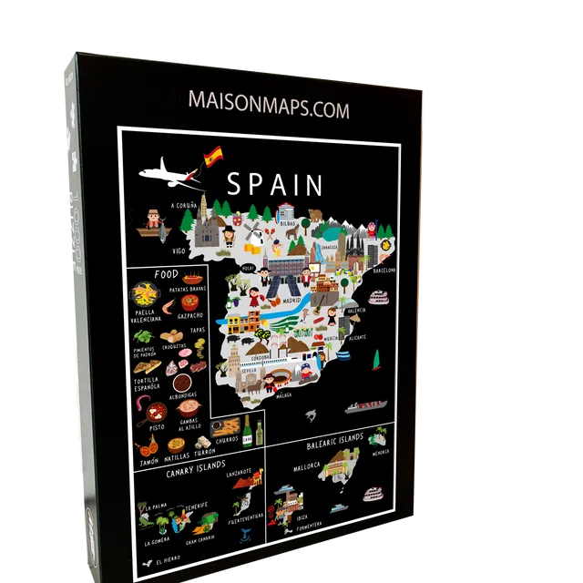 Puzzle of Spain