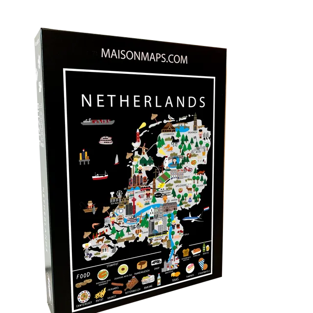 Puzzle of The Netherlands