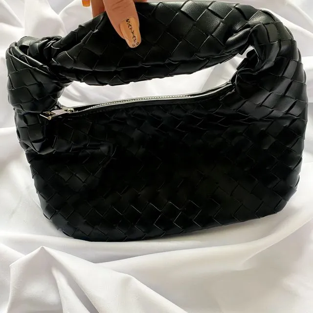 Mini Knot Bag - Black