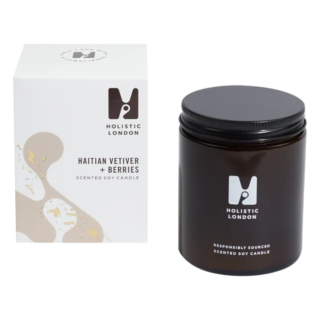 Haitian Vetiver + Berries Scented Soy Candle (Copy)