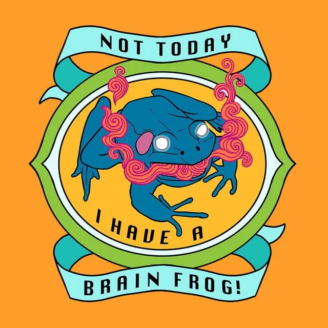 Brain Frog prints