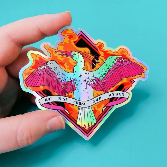 We Rise From Our Ashes sticker (Pack of 5)