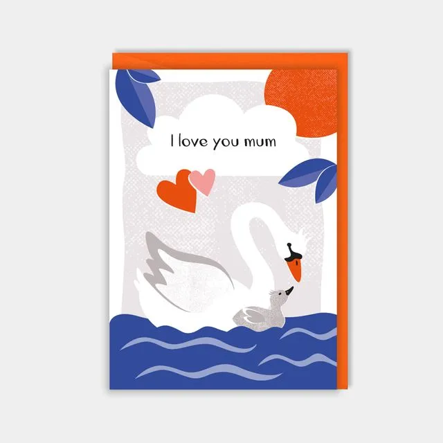 Mother's day card - I love you mum