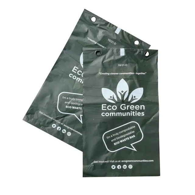Compostable Dog Waste Bags x 100 - Eco Green Communities