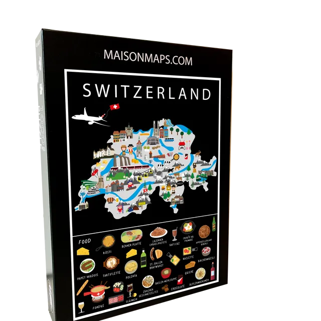 Puzzle of Switzerland