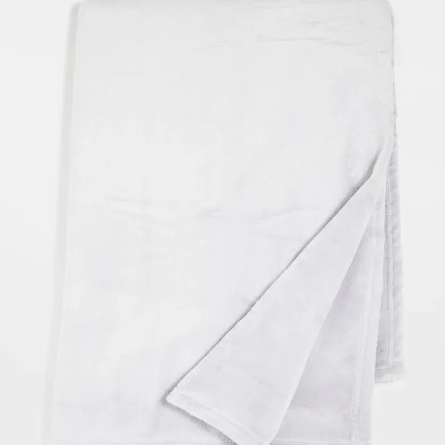 Plush Cozy Throw Blanket - Grey