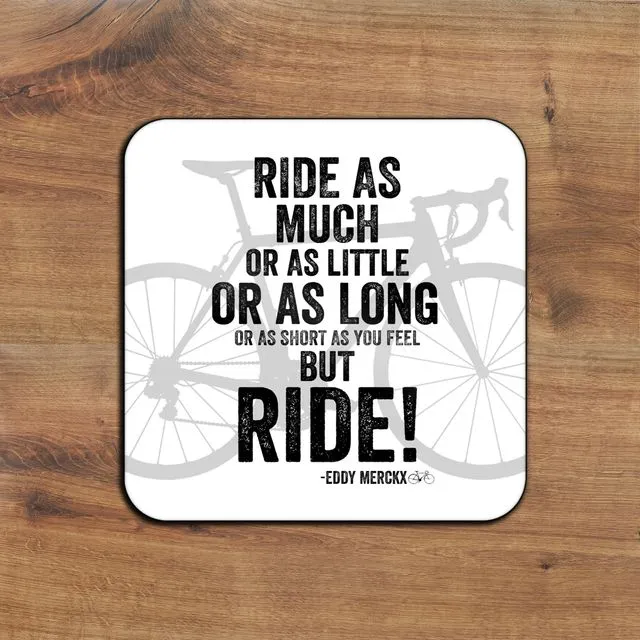 Eddy Merckx But Ride Cycling Coaster | Bike Drinks Coaster
