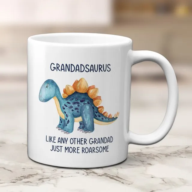 Grandadsaurus Dinosaur Grandad Mug