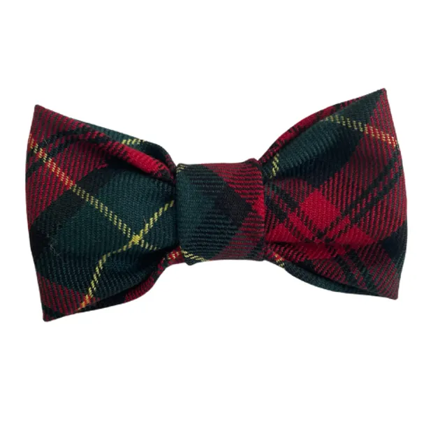Christmas Tartan Collection - Scottish Red/Green Tartan Bow Tie