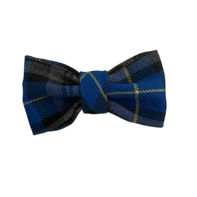 Regal Blue Tartan Dog Bow Tie