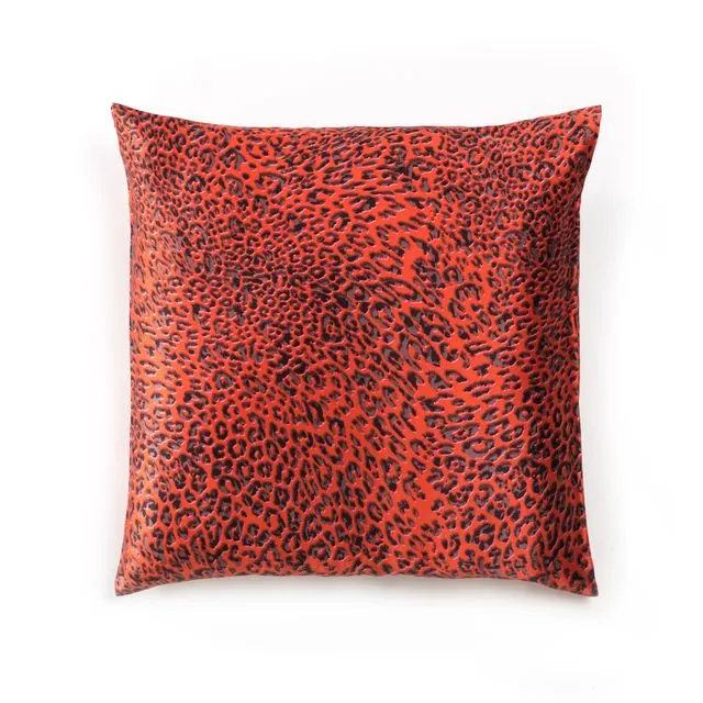 Animalier 100% Silk 50cm X 50cm Pillow Case