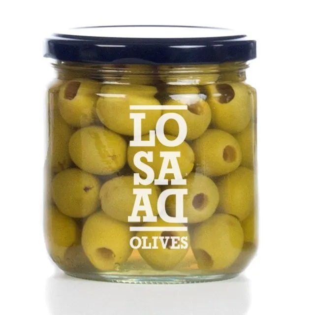 Pitted Manzanilla green olives