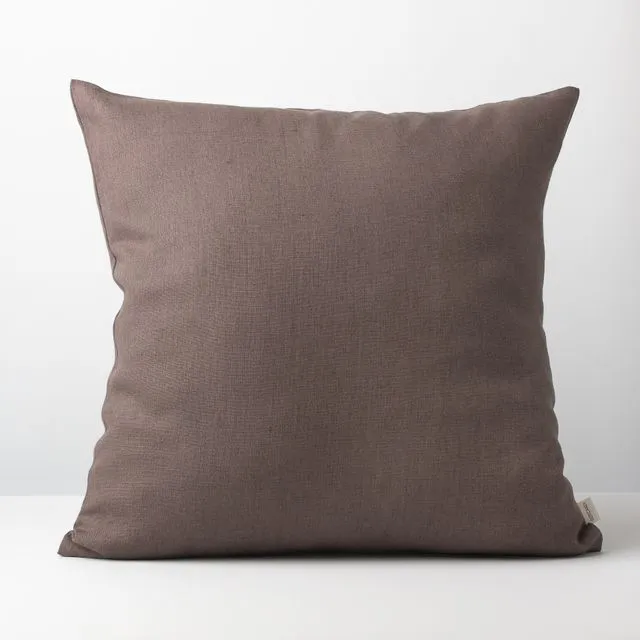 Brown cushion cover