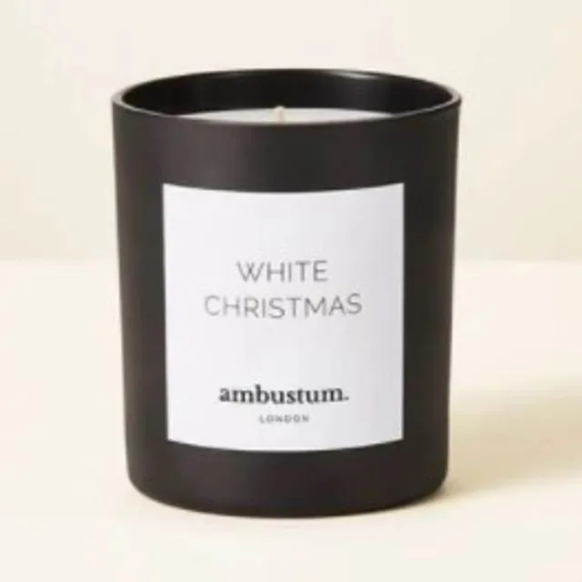 White Christmas Candle - 50 Hour