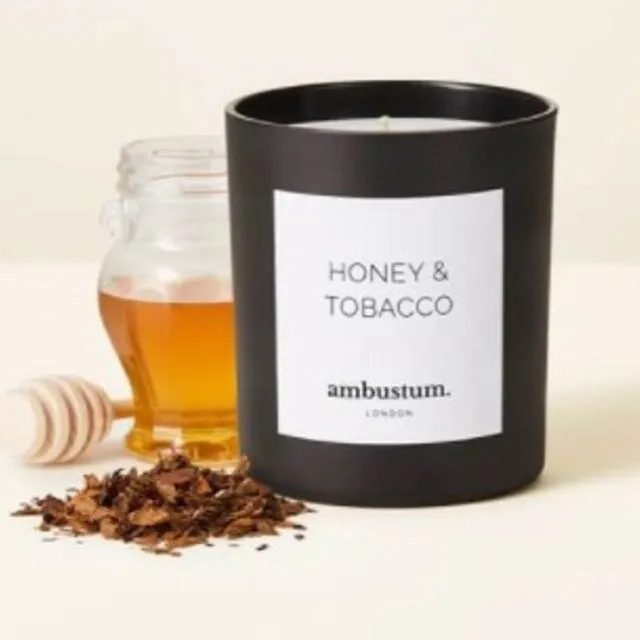 Honey & Tobacco Candle - 50 Hour