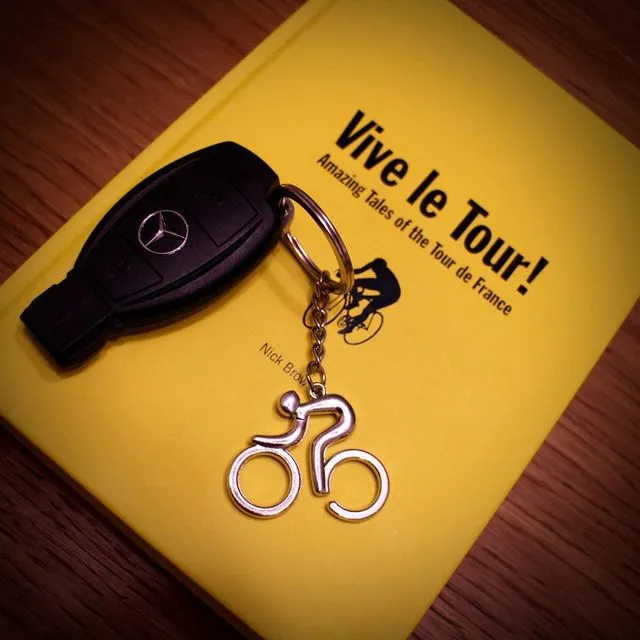 Road Bike Key Ring | Cycling Key Ring