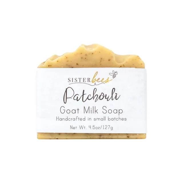 Patchouli Handmade Goat's Milk Soap - Pack of 6