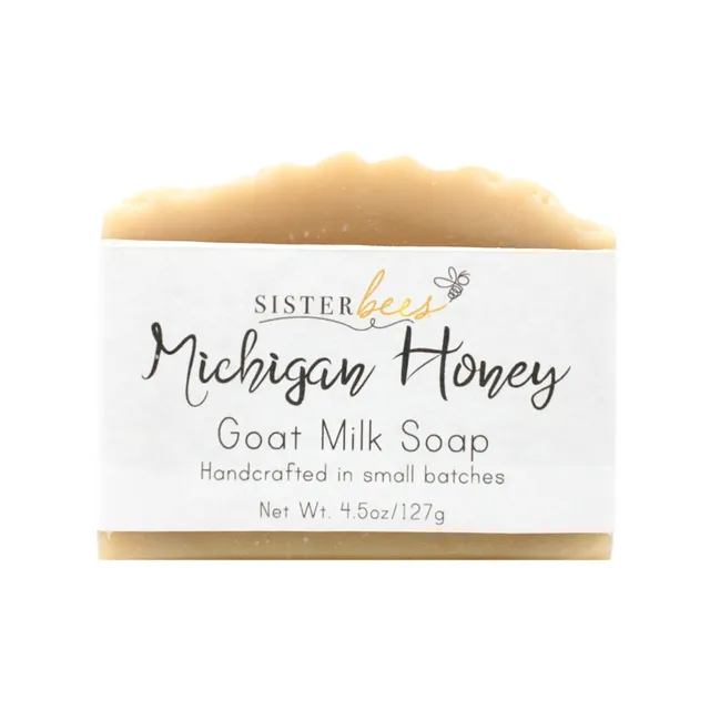 Michigan Honey Goat's Milk Soap - Pack of 6