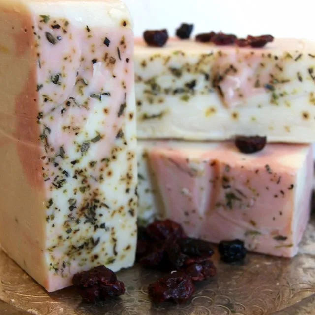Cranberry Souffle'Handmade Organic Soap