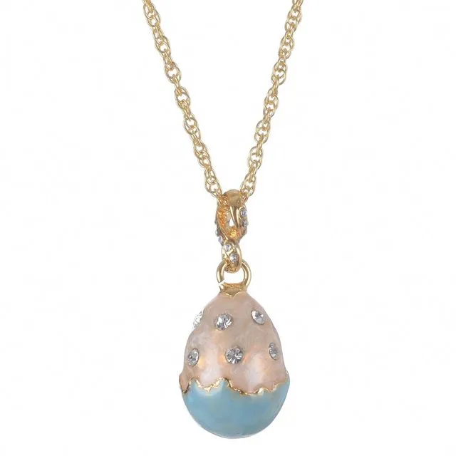 Turquoise Egg Pendant Necklace