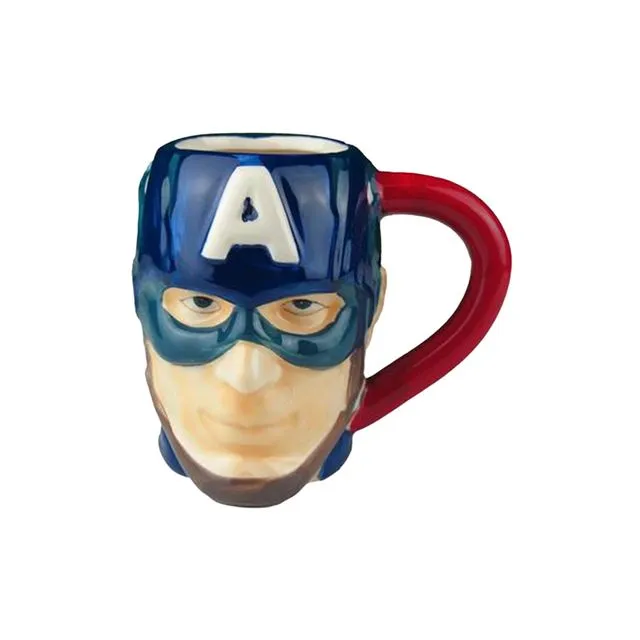 Marvel Ceramic Captain America 3D Mug (Copy)