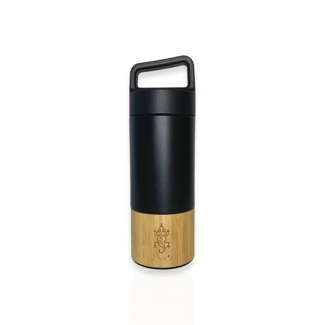 Premium Bamboo Thermo with Tea Infuser