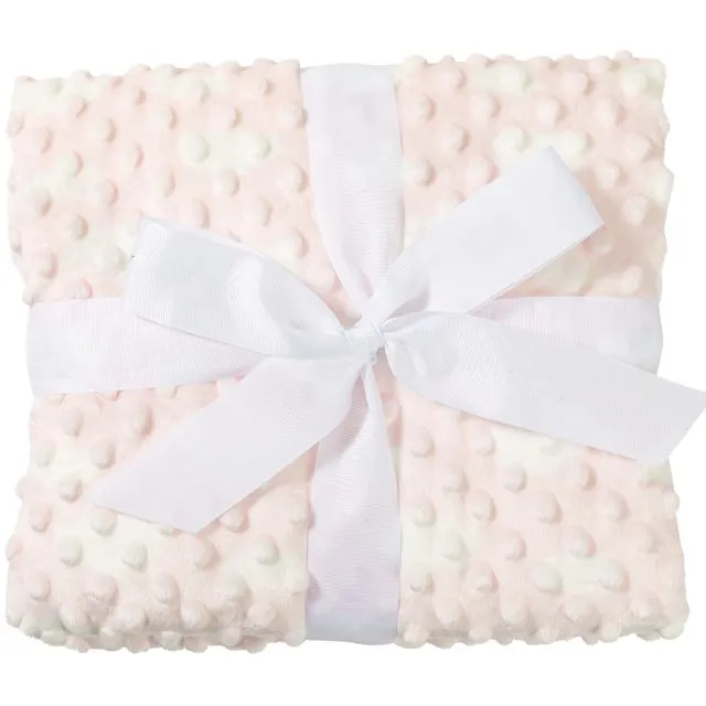 Pink Cozy Cloud Baby Blanket