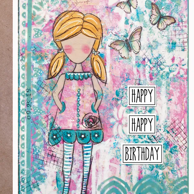 To A Girl Full Of Spirit & Spunk...And A Tremendous Amount Of Dazzle. This Is Your Day. Dazzle On. - Birthday Card