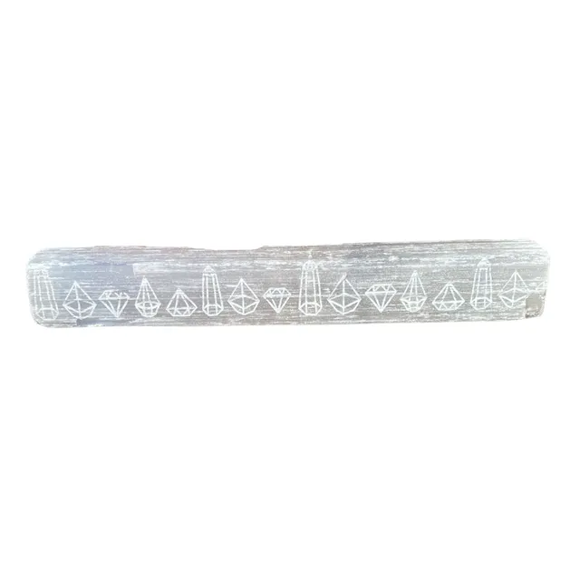 Little Crystals Engraved Satin Spar/Selenite Wands