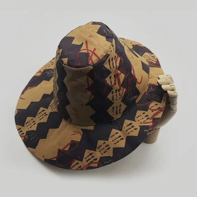 Tip-Toe Washable Paper Hat - Double Brim