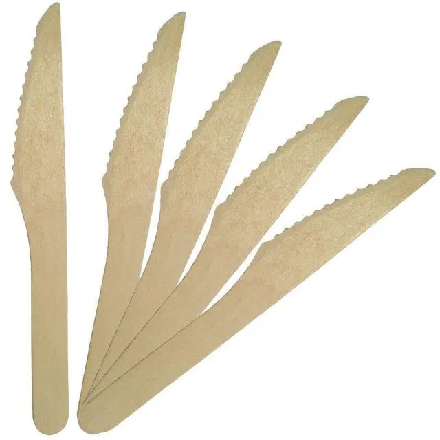 Birchwood Disposable Cutlery - Pack of 100