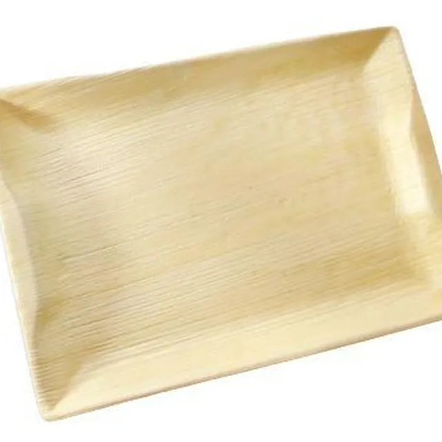 Large Serving Rectangle 14x10 inch Platters - Pack of 10 Trays