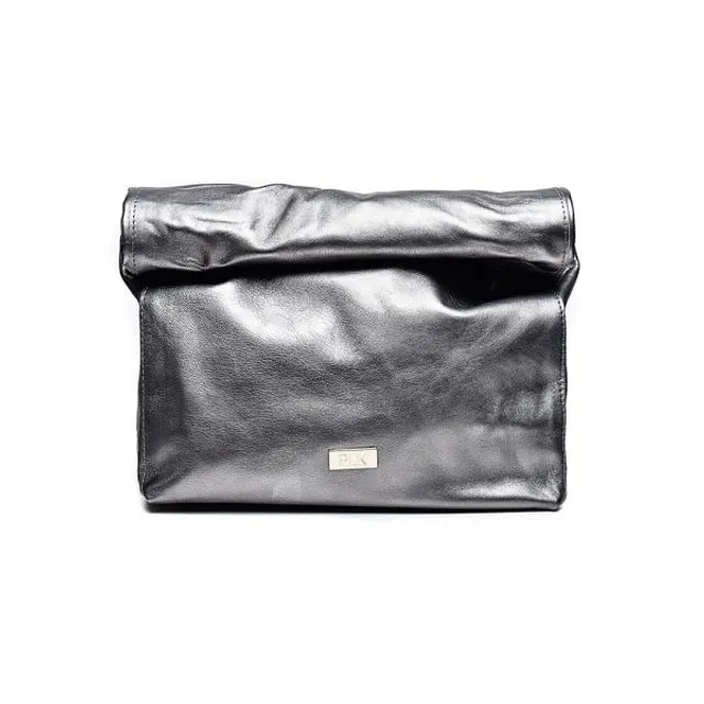 LUNCH BAG SMOKY SILVER