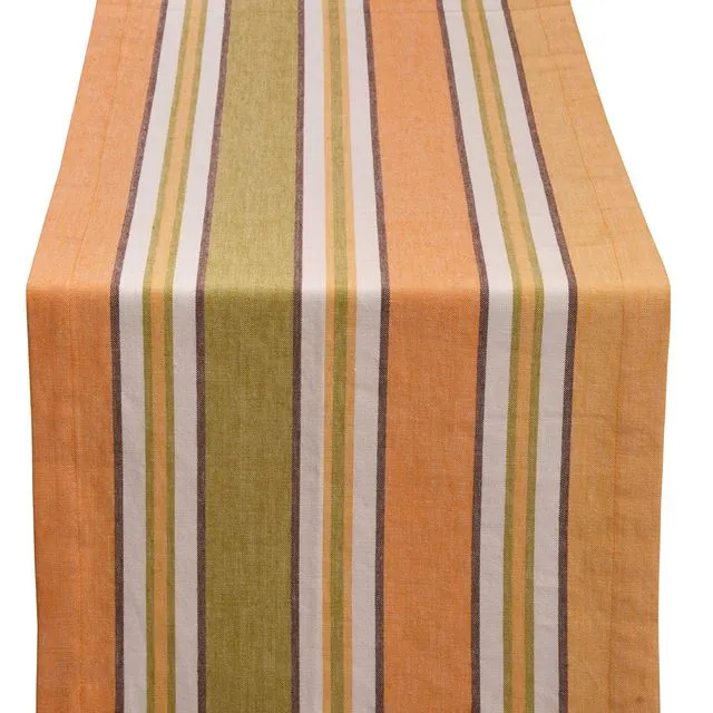 Yourtablecloth Dining Center Table Runner–100% Cotton Rustic Table Runner–Crisp, & Elegant Colors-Ideal for Autumn, Thanks Giving, Festive Décor–Washable, Fadeproof, Stain Resistant- Harvest,14 x 72
