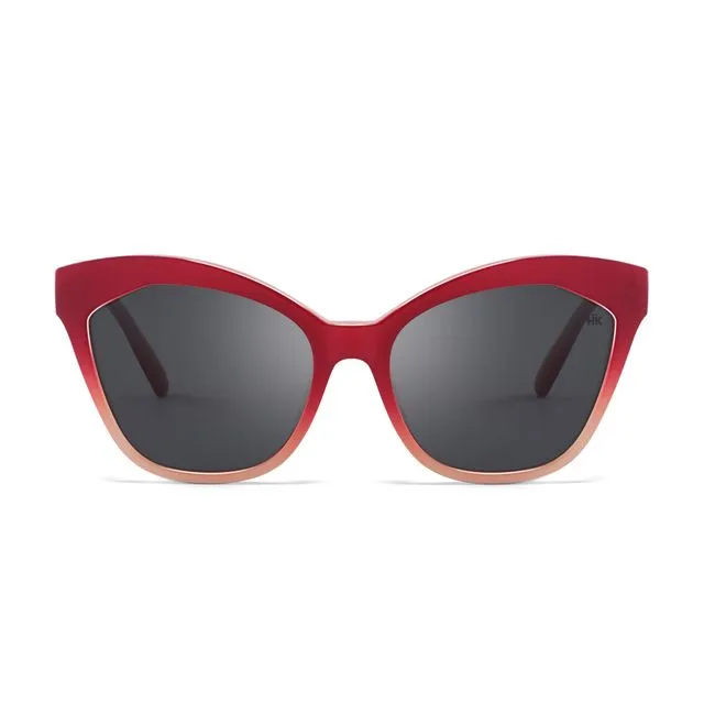 Polarized Sunglasses Hanukeii Laguna Bi-Magenta / Black