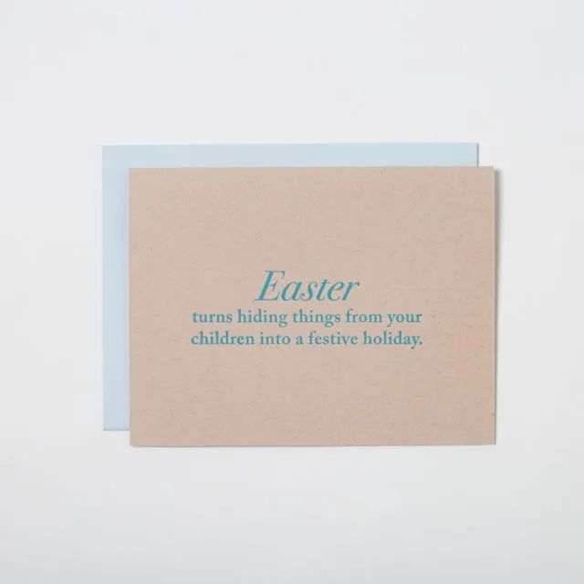 Easter - Hiding Card
