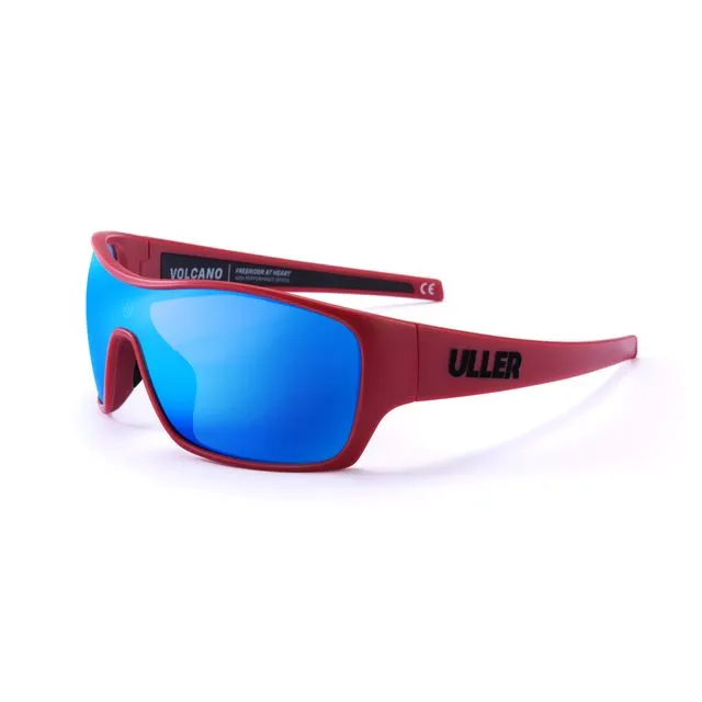 Sport Sunglasses for running and cycling Uller Volcano Red / Blue
