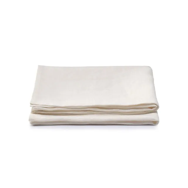Washed Linen Off-White Table Runner
