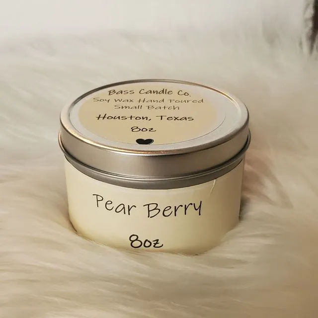 Pear Berry Candle 8oz