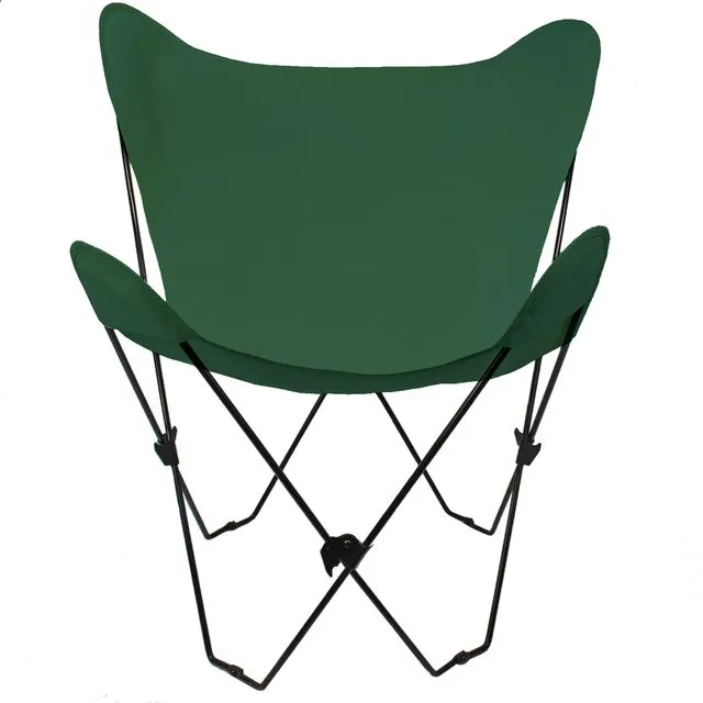 Butterfly Chair Black/ Green