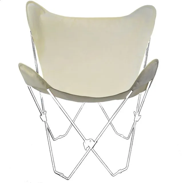 Butterfly Chair White/ White
