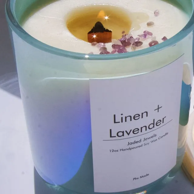 LINEN + LAVENDER candle