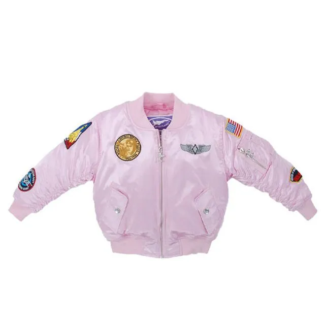 MA-1 Flight Jacket Pink Infant